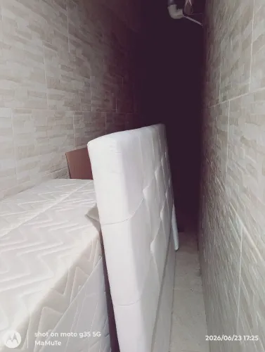Base cama box king size com cabeceira 