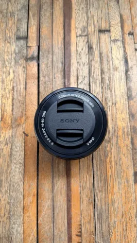 Lente Sony do kit 16x 50 3.5 e 5.6