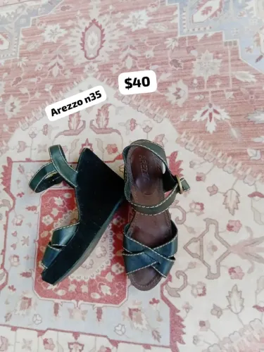 Sandalia arezzo n35 plataforma