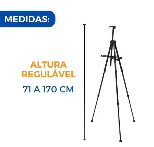 Suporte em aço para quadro e telas