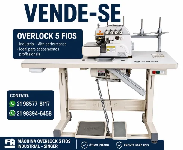 Venda máquina de costura 