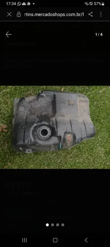 Tanque de combustível Escort xr3 87 a 92 hobby
