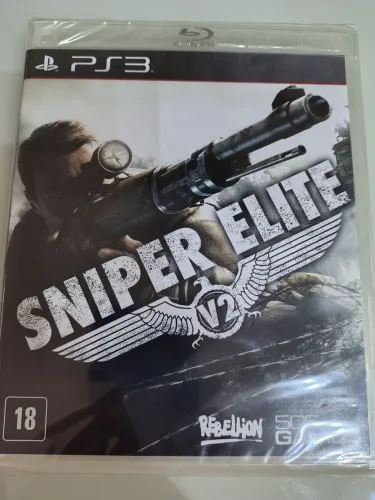 Jogo Ps3 Sniper Elite V2 mídia física novo lacrado 