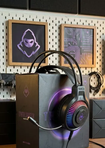 Fone ?ouvido Headset Gamer Rainbow | FAÇO ENTREGA