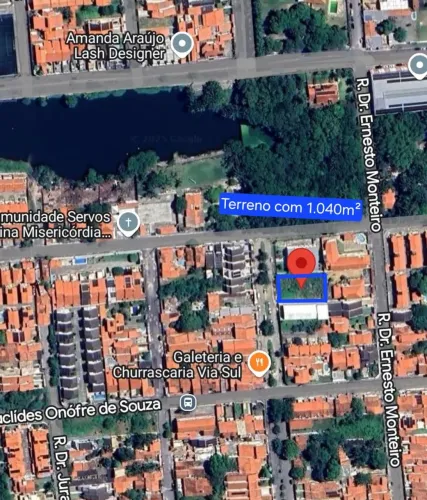 Alugo Terreno 26m x 40m (1.040m²) na Av. Pres. Arthur Bernardes