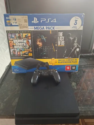 Ps4 slim 1t desbloqueado