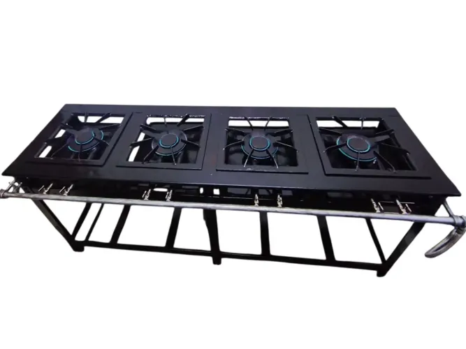 Fogão industrial 4 bocas 40x40