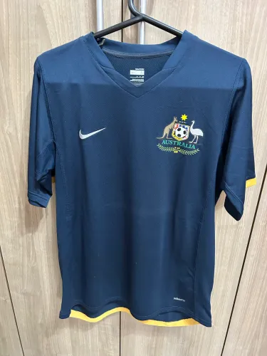 Camiseta Histórica Austrália Azul Marinho Nike