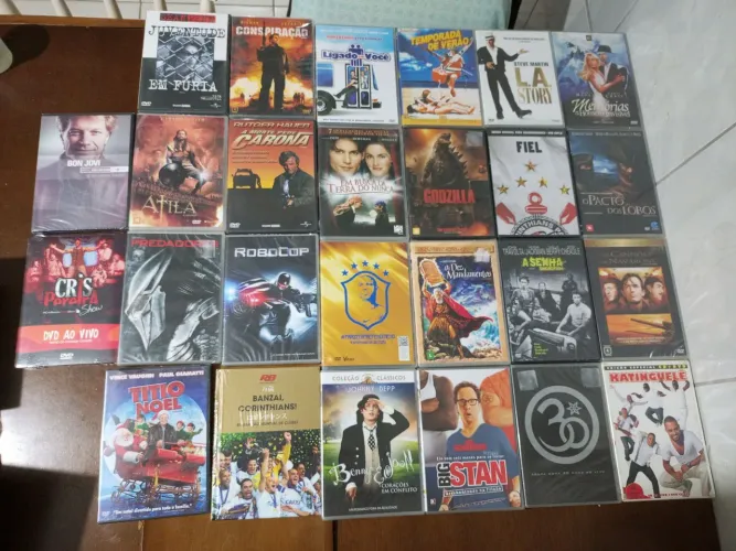 Dvds originais kit