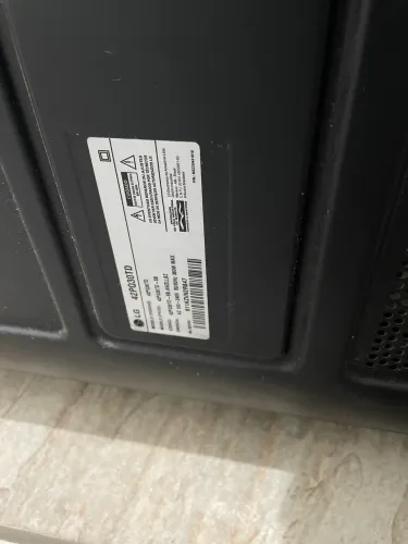 Tv lg de plasma com defeito 