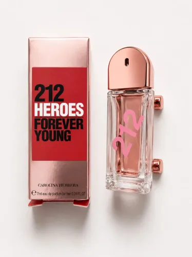 Miniatura 212 Heroes Forever Young EDP 7ml - Original | Carolina Herrera