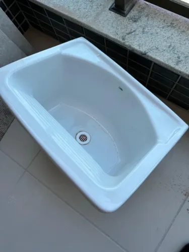 Tanque área serviço 20L branco Celite nunca usado