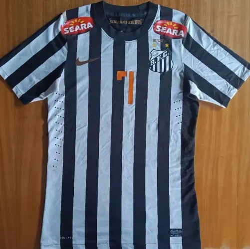 camisa de jogo 2012 santos fc listrada nike original p