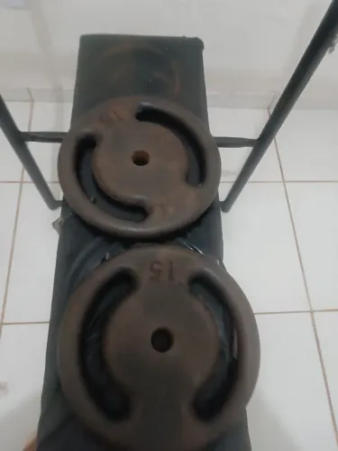 Par de anilhas de 15 kg