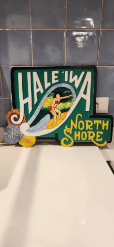 Placa Haleiwa - Hawaii