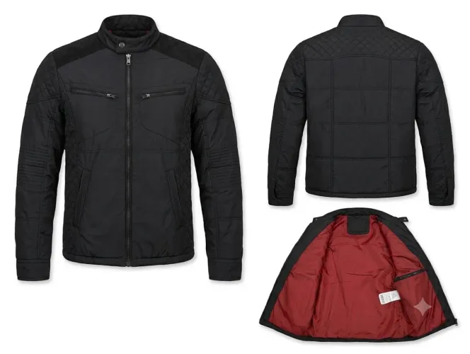 Jaqueta forrada masculina