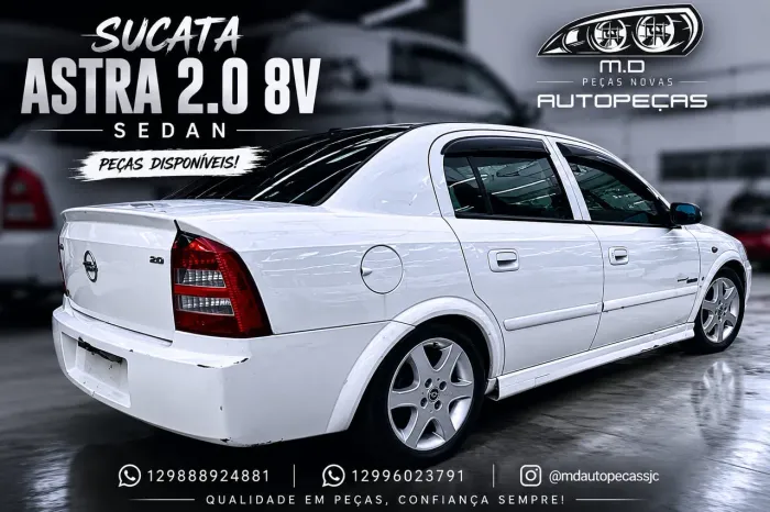 SUCATA ASTRA 2008 2.0