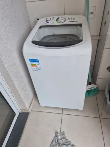 Maquina de lavar,consul 12kg,nova(uso 3 meses),branca