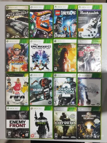 Jogos de Xbox360 (preços nas fotos)