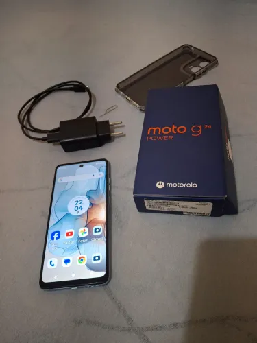 Vendo celular moto g 24 power impecável 