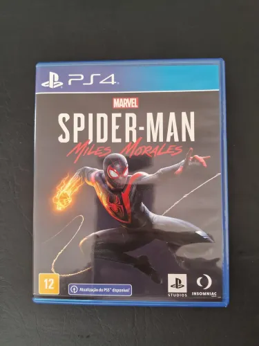 Jogo Spider Man Miles Morales Playstation 4