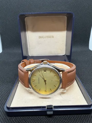 Relógio Bucherer Q (Grupo Rolex) Impecável