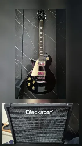 Guitarra canhoto blackstar id core v4 10v