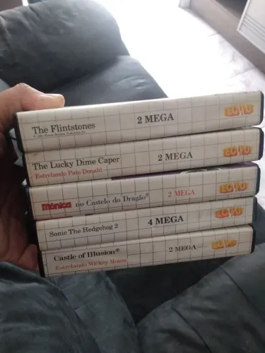 Lote Jogos Originais Master System Completo Aceitamos OLX PAY 