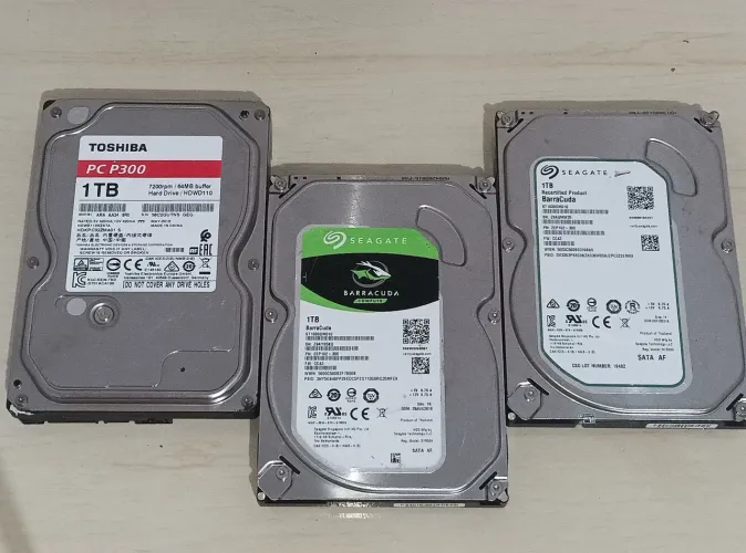 HDs 1TB saudáveis