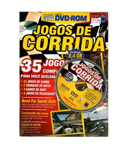 jogos de corrida edição extra carros motos kart velocidade p139