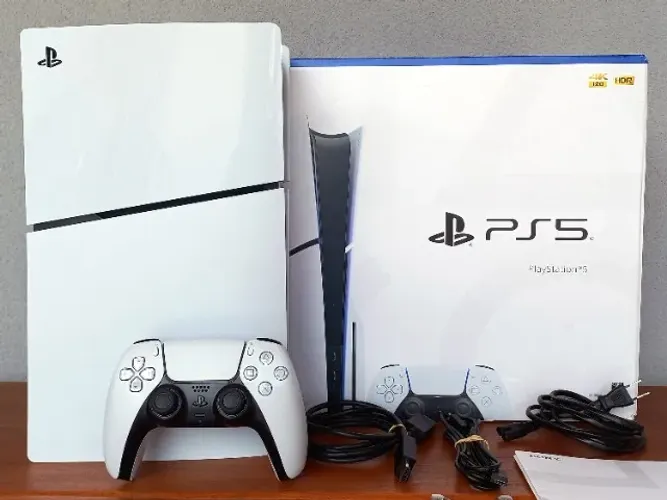 Playstation 5 PS5 Slim 1TB CFI-21 + de 80 Jogos - Em até 10x (OLX PAY) PEGO PS4