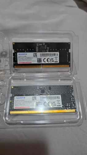 Memória Adata DDR5 16gb (2 X 8GB) 5600mhz Para Notebook