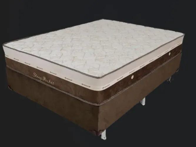 cama box entrega e presente que ela usa todo dia
