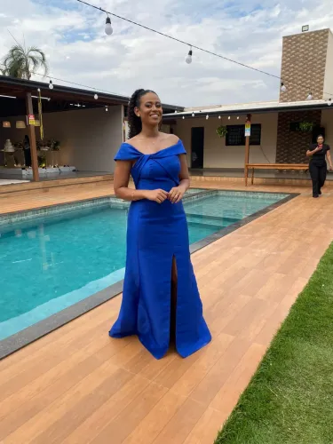 vestido Azul