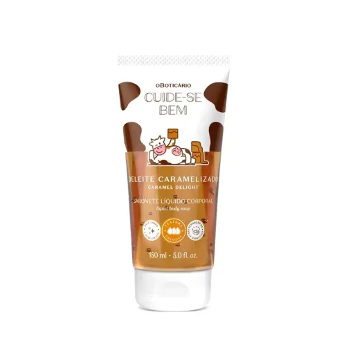 SABONETE LÍQUIDO DELEITE CARAMELIZADO 150ML