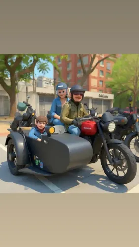 Sidecar - Triumph Street Twin