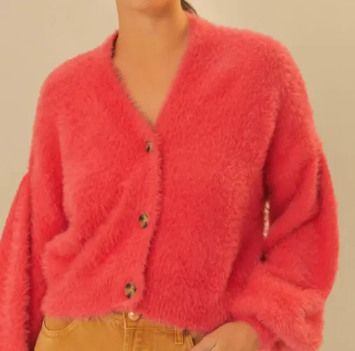 Cardigan de lã FARM