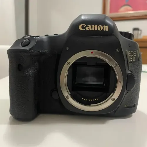 Canon 5d Mark - troco em lente EF