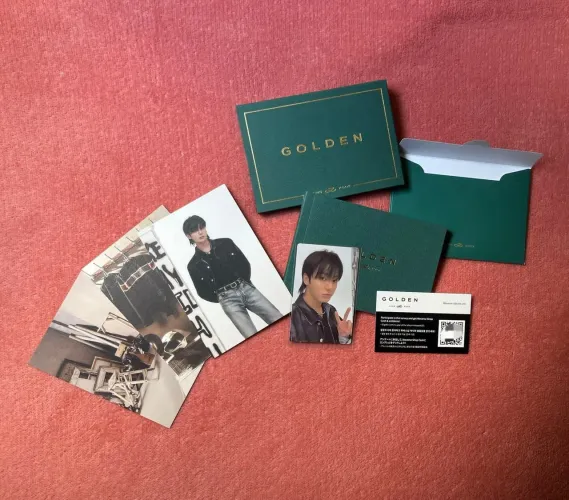 BTS álbum Jungkook Golden (weverse version) Completo