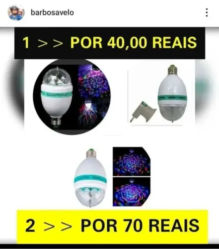 Jogo de luz festa