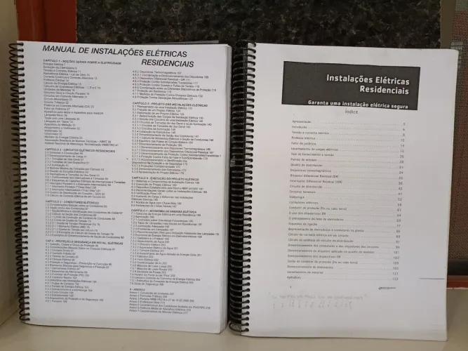 2 Apostilas Manual Instalações Elétricas Residenciais