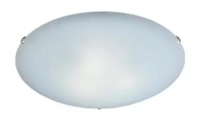 LUMINARIA PLAFON  VINTAGE.      CLEAN 25CM 1L V-BC G-CR CL725PBC