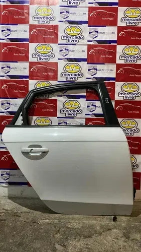 Porta Traseira Direita Audi A4 2014 Traseira Direita Branco