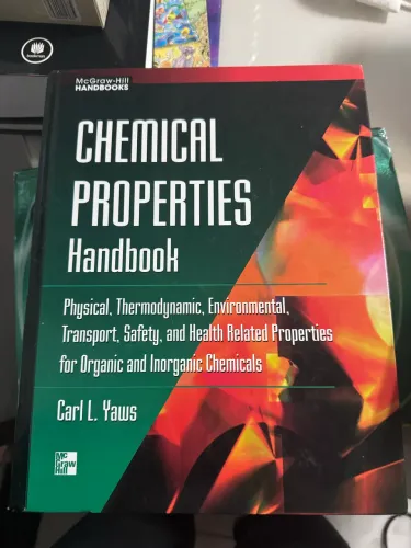 Chemical Properties Handbook", autor Carl L. Yaws
