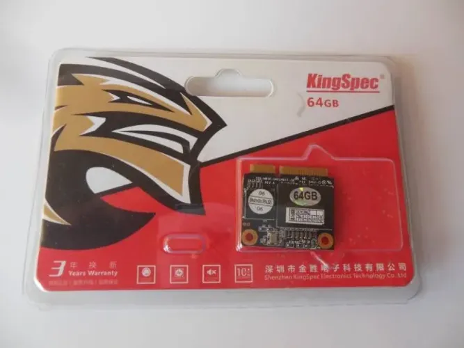 SSD mSata KingSpec 64GB