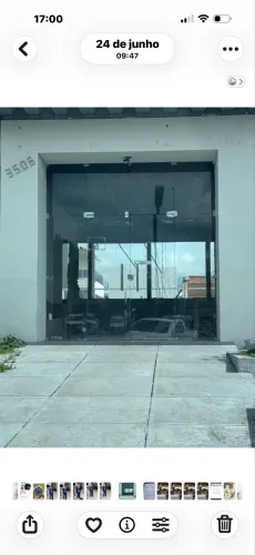 Portas de blindex funcionando 