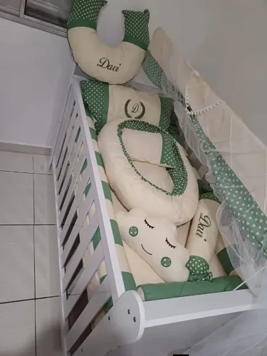 KIT BERÇO COMPLETO PERSONALIZADO - DAVI