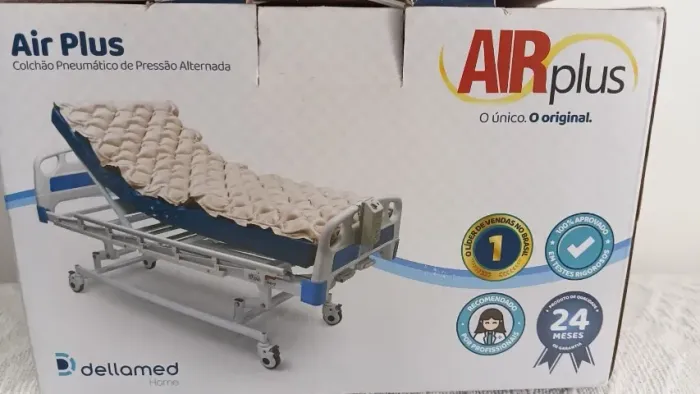 COLCHÃO PNEUMÁTICO ANTIESCARAS AIR PLUS DELLAMED ATÉ 135 KG