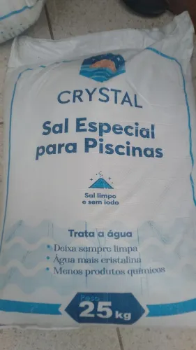 Vendo sal pra piscinas com clorador 