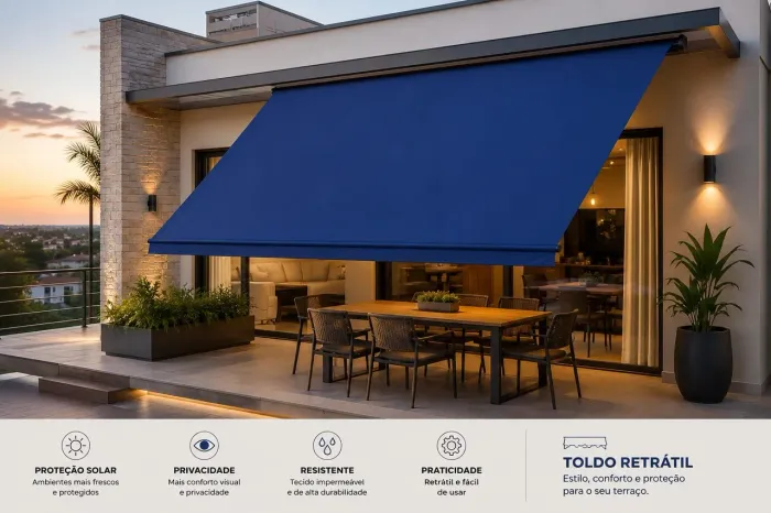 Toldo de fachada